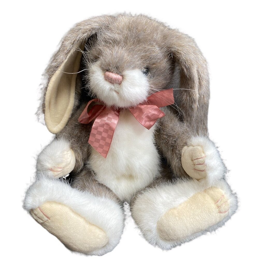 VTG Boyds Bunny Rabbit Keefer P. Lightfoot Jointed Plush 13" Retired #52200-06
